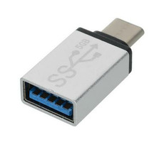 PremiumCord Adaptér USB 3.1 konektor C male - USB 3.0  A female stříbrná / OTG