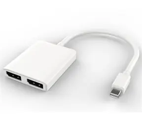 PremiumCord adaptér mini DisplayPort - 2x DisplayPort / rozšíření + zrcadlení obrazu / 4K*2K@30Hz