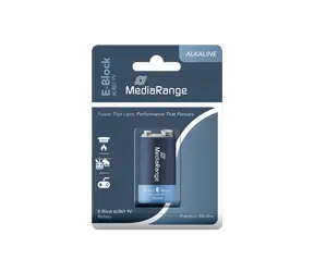 MediaRange Premium baterie E-Block 9V Alkalické