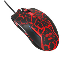 E-BLUE Cobra černá / Herní optická myš / 2500DPI / 6 tlačítek / 1 kolečko / drátová (USB)