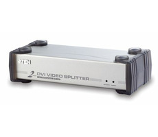 ATEN Video rozbočovač 1 PC - 2 DVI + audio