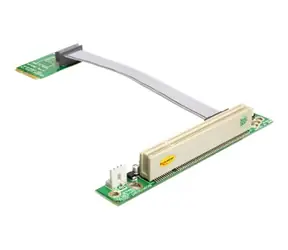 DeLock Riser Card Mini PCI Express > PCI 32 Bit / 5 V / vkládání vlevo