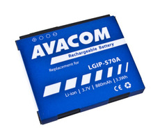 AVACOM Baterie do mobilu LG KP500 / Li-Ion / 3.7V / 880mAh / náhrada LGIP-570A