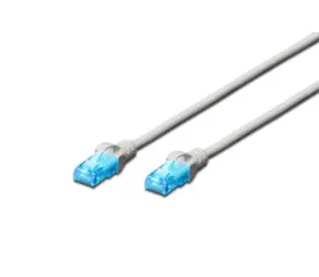 DIGITUS Ecoline Patch Cable šedý 7m / UTP / CAT 5e / AWG 26:7 