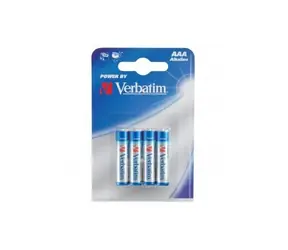 Verbatim AAA baterie ALKALINE (alkalické) 4ks v balení