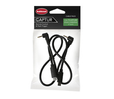 Hähnel Cable Pack Fuji - kabely pro připojení Captur Pro Modul / Giga T Pro II