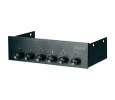 AKASA AK-FC-08BKV2 kontrolní panel 6 ventilátorů