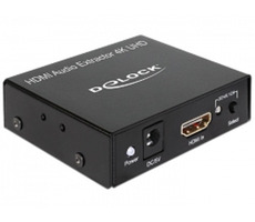 DeLock HDMI Stereo / 5.1 Channel Audio Extractor 4K