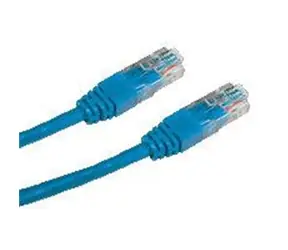 DATACOM Patch kabel UTP CAT5E 0.25m modrý