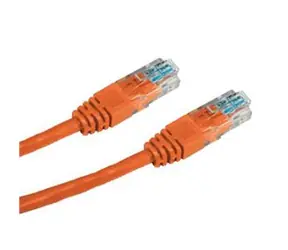 DATACOM Patch kabel UTP CAT5E 0.5m oranžový
