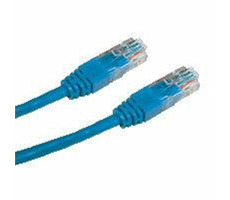 DATACOM Patch kabel UTP CAT5E 2m modrý