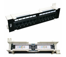 DATACOM Patch box UTP 12 port / CAT5E / DUAL 