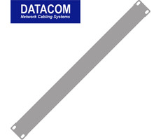 DATACOM Záslepka / 1U / do 19" racku / šedá
