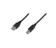 ASSMANN USB kabel 2.0 A - B (M-M) / 1.0 m / černá
