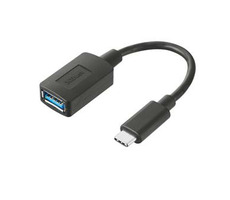 Trust konvertor USB-C na USB3.0 černá