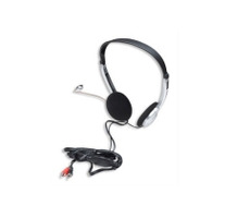 MANHATTAN Sluchátka s mikrofonem Stereo Headset