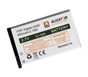 Aligator Baterie A340/A310/A311/V600, Li-Ion 850 mAh