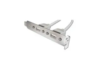 Digitus záslepka slotu s 2 USB porty / kabel 2x5pin 0,25m