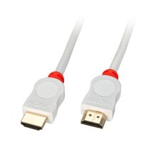 LINDY 41412 - HDMI HighSpeed Kabel - Bílá - 2m