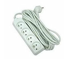 PremiumCord prodlužovací přívod 230V, 2m 4 zásuvky