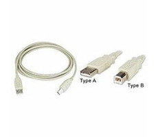 kabel USB Equip propojovací A-B 5m stříbrný