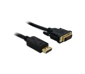Delock kabel DisplayPort (samec) na DVI 24+1 (samec), 2m