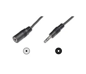Digitus audio kabel JACK<->JACK prodlužovací 3m