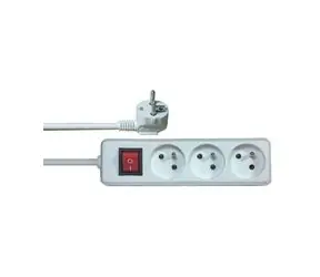 Prodlužovací šňůra P1315C - 3 zásuvky, 5m, s vypínačem