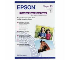 EPSON Paper A3+ Premium Glossy Photo (20 sheets)