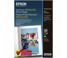 EPSON Paper A4 Premium Semigloss Photo (20 sheets) 251g/m2