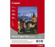 Canon fotopapír SG-201 - A3 - 260g/m2 - 20listů - pololesklý