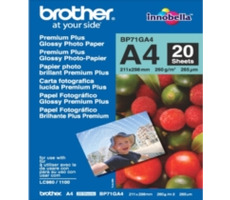 Brother fotopapír BP71GA4, 20 listů, A4, Premium Glossy, 260g