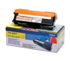 Brother TN-320Y originální toner / HL-4150CDN, 4570CDW / 1.500 stran / Žlutý