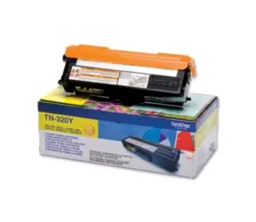 Brother TN-320Y originální toner / HL-4150CDN, 4570CDW / 1.500 stran / Žlutý