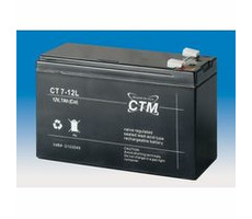 Baterie CT 12V 7 Ah, Faston 250