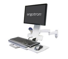 ERGOTRON 200 Series Combo Arm bílá / Nástěnný držák na LCD, klávesnici a myš