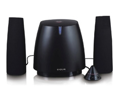 Evolve repro 2.1 Demon A410 piano black, RSR (20W+10W+10W) dvoupásmové satelity