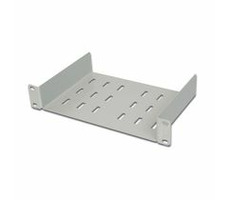 DIGITUS 10" fixed shelf 1U RAL 7035 