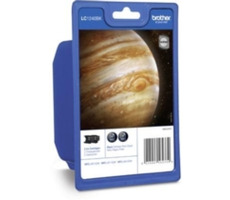 BROTHER LC1240BKBP2 / 2x Černá / 2x 600 stránek / Originální inkoust 