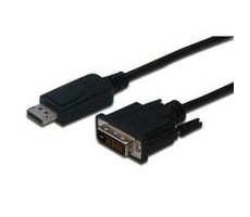 DIGITUS DisplayPort připojovací kabel, DP/M- DVI (24+1)/M 1.0m