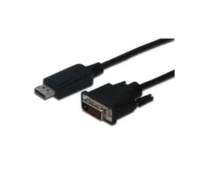 Digitus DisplayPort připojovací kabel, DP/M- DVI (24+1)/M 3.0m
