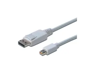 Digitus DisplayPort připojovací kabel, mini DP/M - DP/M 3.0m