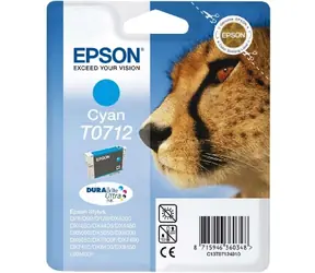 Epson T0713 originální cartridge / 5.5 ml / Modrá