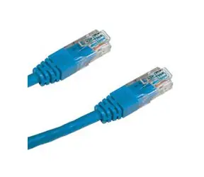 PremiumCord Patch kabel UTP RJ45-RJ45 CAT6 10m modrá