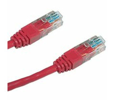 PremiumCord Patch kabel UTP RJ45-RJ45 CAT6 10m červená