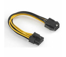AKASA kabel AK-CB051 redukce PCIe na ATX12V 15cm