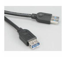 AKASA kabel USB 3.0 Type A-A 1.5m prodlužovací (A-M/A-F)