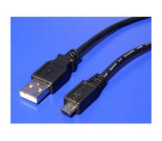 Wiretek Kabel USB2.0 A-microUSB B 1m
