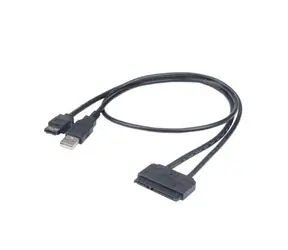 AKASA kabel redukce eSATA pro HDD a SSD