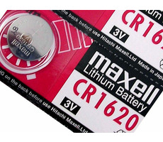 Knoflíková baterie CR1620 Maxell - lithiová baterie